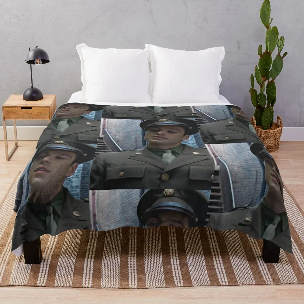 

Кирпичное одеяло Bucky barnes, тонкие милые теплые зимние клетчатые одеяла