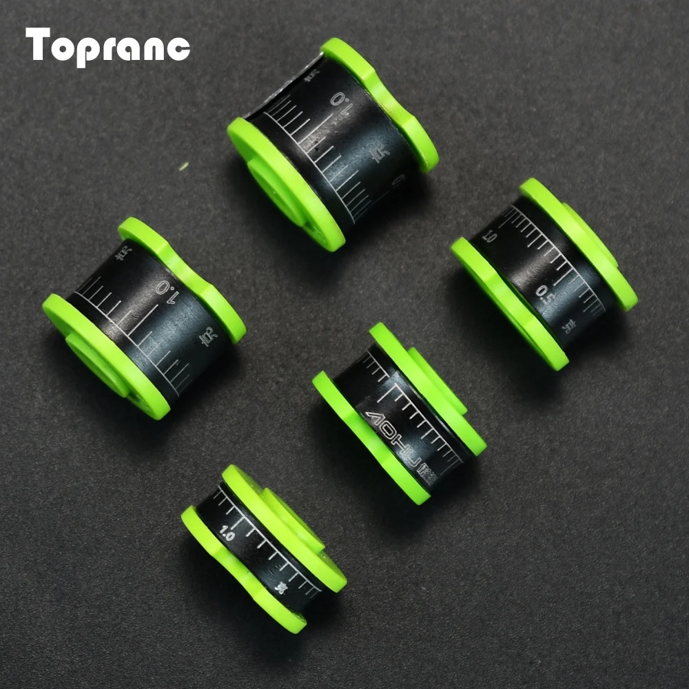 Plomb souple réglable Topranc 3 bandes graduées 0.1g par case pour pêche précise équilibrage