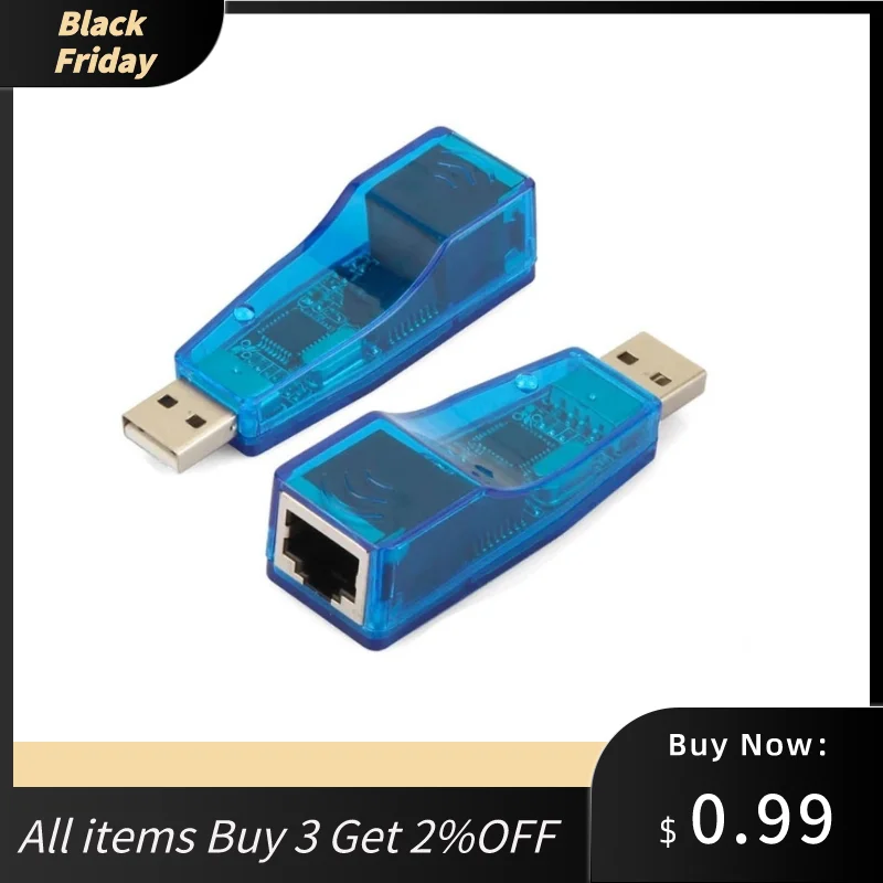 Tanie Zewnętrzna karta Lan RJ45 USB na Adapter sieci Ethernet na Mac IOS
