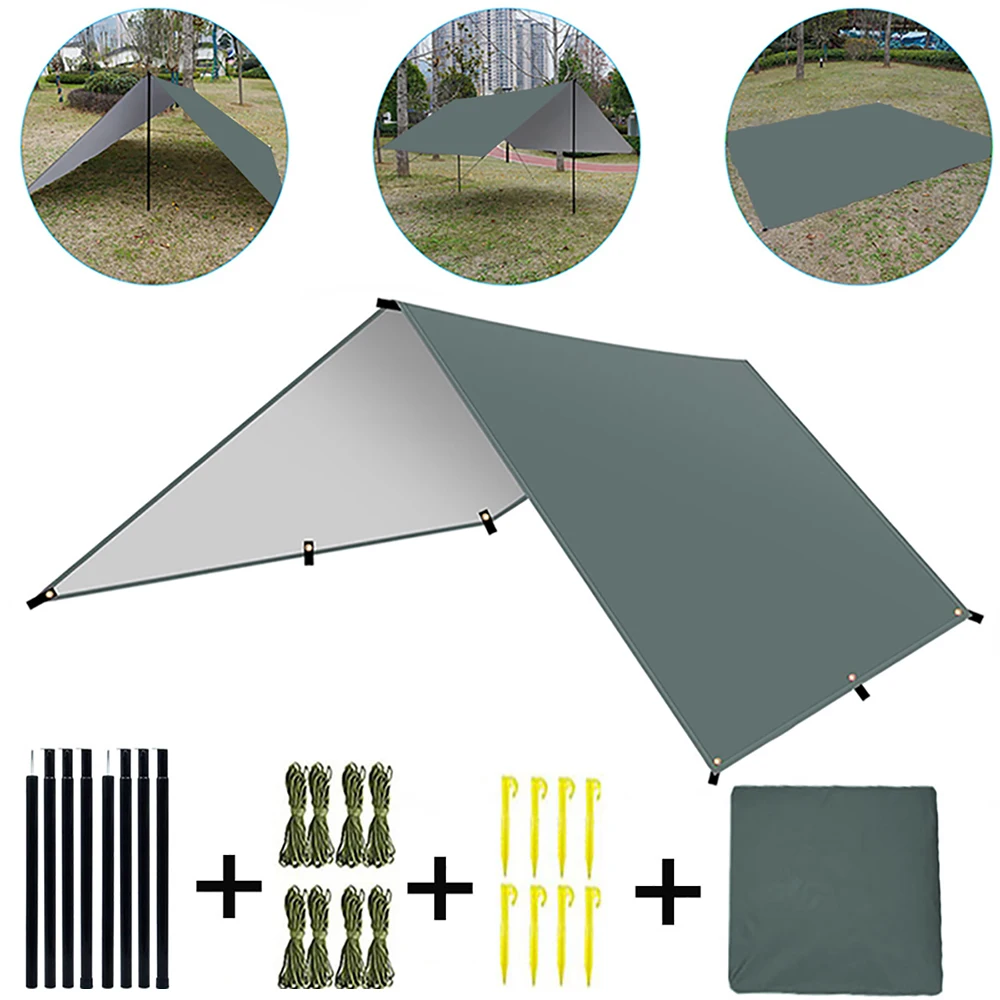 EULANT Telone Da Campeggio Esagonale | Impermeabile 3000 Mm, 3.3x3.3 M