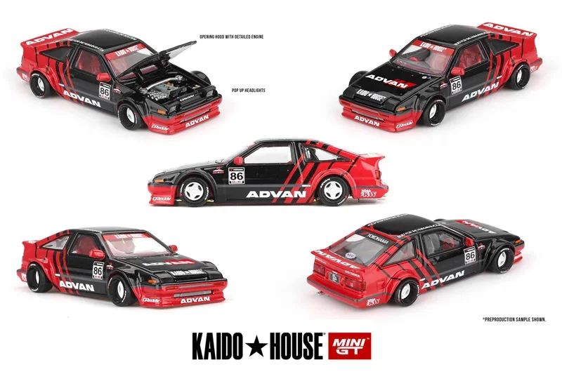 PreSale] Kaido House x MINI GT 1:64 Fairlady Z Police AE86