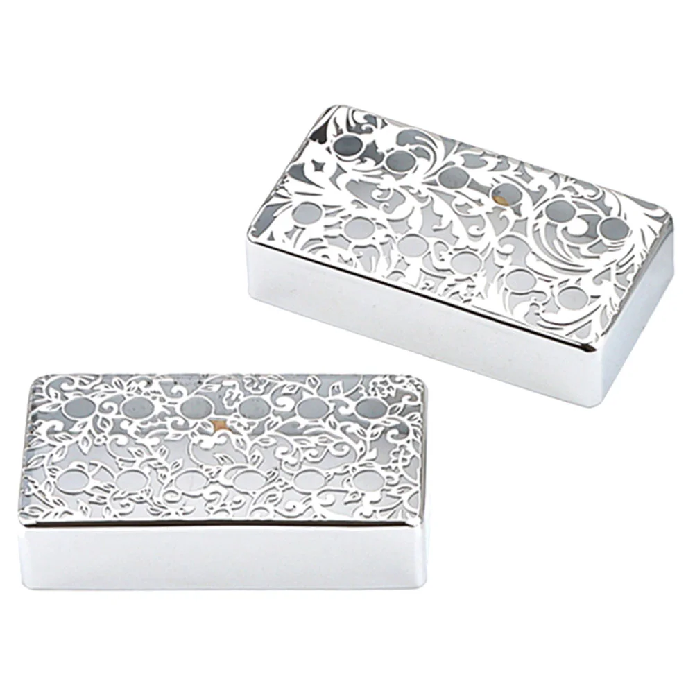 

Electric Guitars Pickup Cover Brass Humbuckers Cover Vintage Guitar Pickup Frames Protections Cover Guitar Accessories