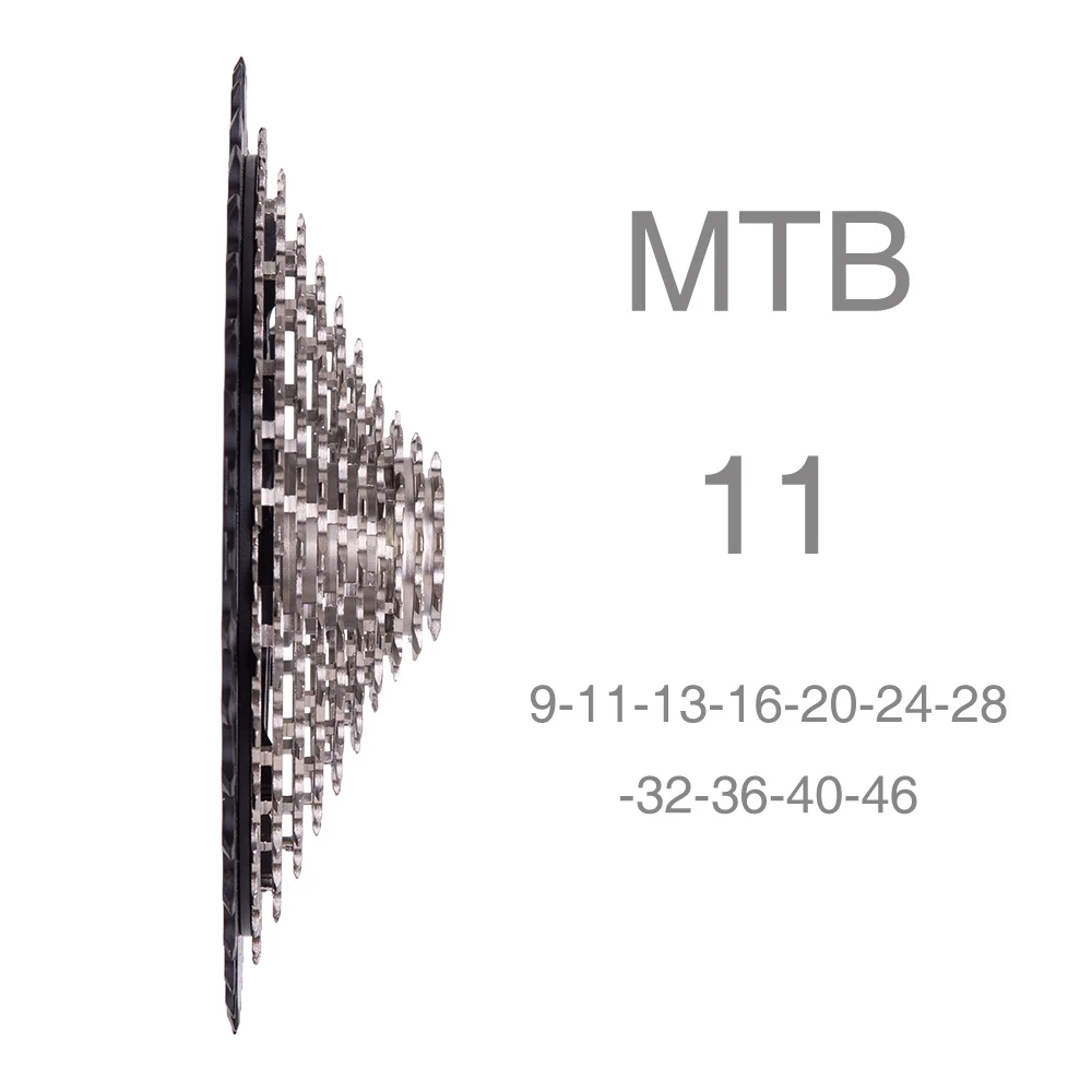 ZTTO ULT 11 Speed 9-46T Rainbow Cassette MTB XD Core Ultralight 363g Steel Durable Ultimate11s Sprocket 9-46 k7 511% Range bicycle cassette,bicycle sprocket gear,bicycle parts,bike sprocket