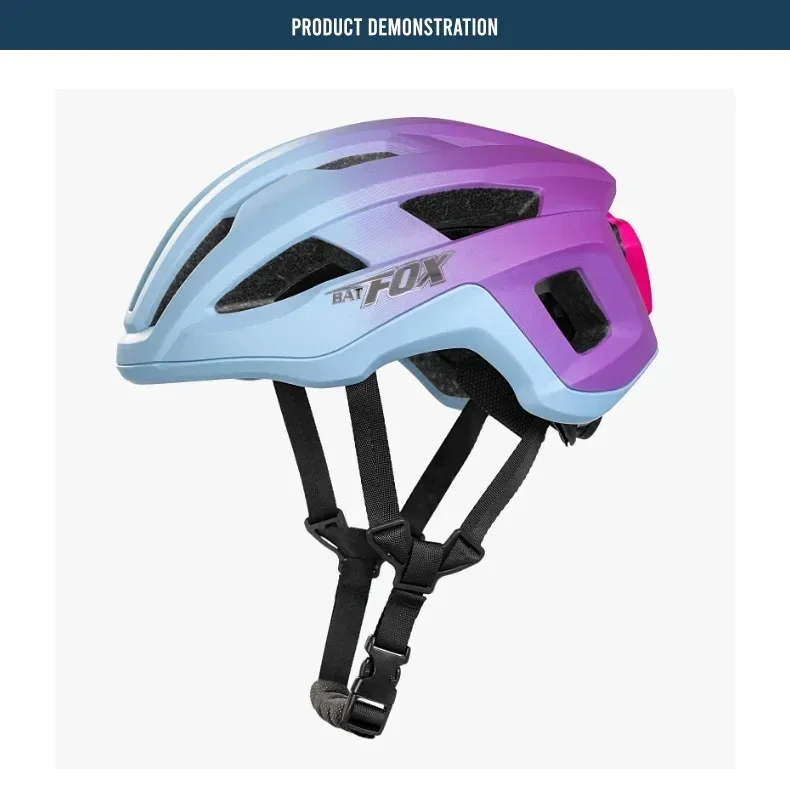 Description Picture 5 of itemBATFOX Road Cycling Helmet style Sports Ultralight Aero Safely Cap Capacete Ciclismo Bicycle Mountain Men women MTB Bike Helmet