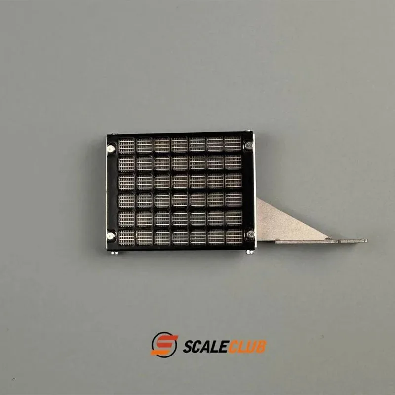 RC 1/14 Scaleclub Metall-Klimaanlagen-Kühlkörper für Tamiya Muldenkipper für SCANIA MAN Tripper Truck DIY Zubehör – Detail 7