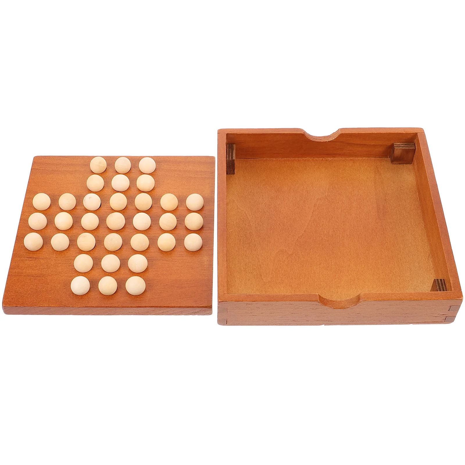 

Toy Set for Adults - Classic Board Game with Peg and Marble Games Included