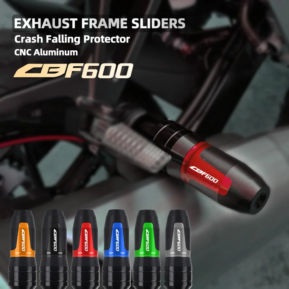 

FOR Honda CBF600 2006 2007 2008 2009 2010-2021 Motorbike CNC accessories Exhaust Frame Sliders Crash Pads Falling Protector