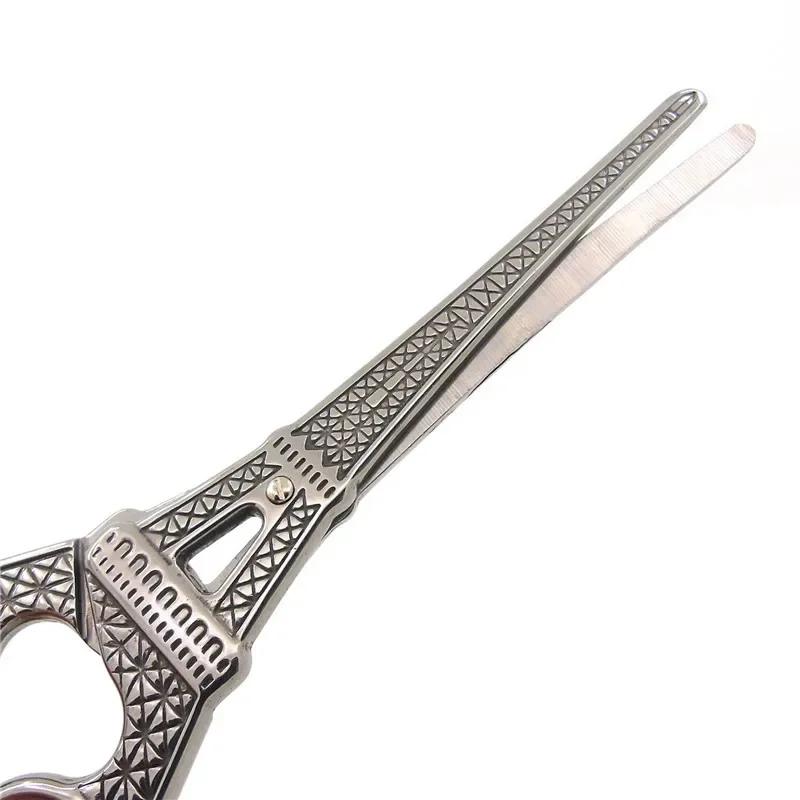 Sewing Scissors Craft Scissors Paper Scissors Vintage Stainless Steel Eiffel Tower Shape Scissors Handmade Paper Cutting Office Stationery Embroidery Thread Sewing Scissors