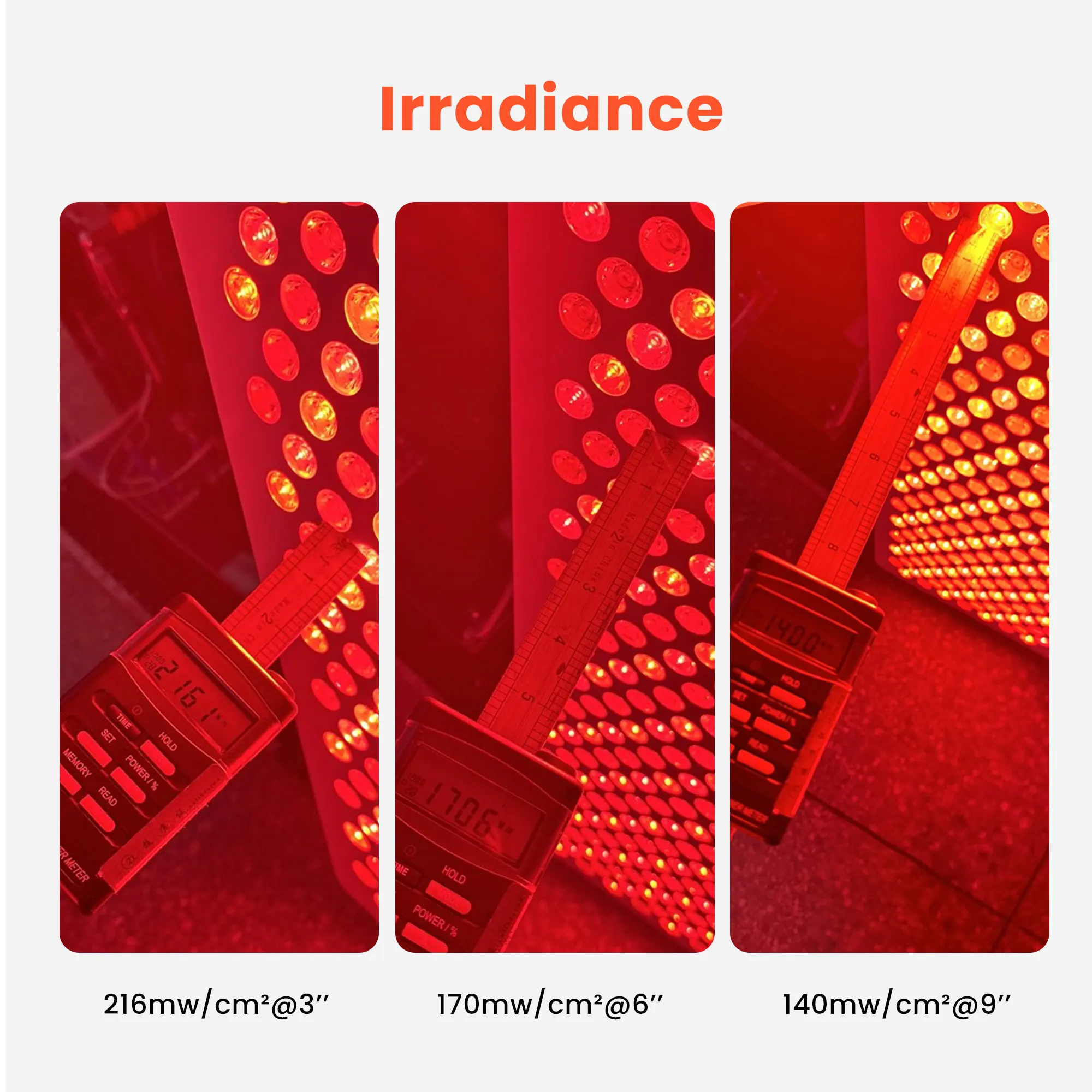 Terapia Con Luce Infrarossa Rossa A LED 660nm 850nm Premium - Foto 6