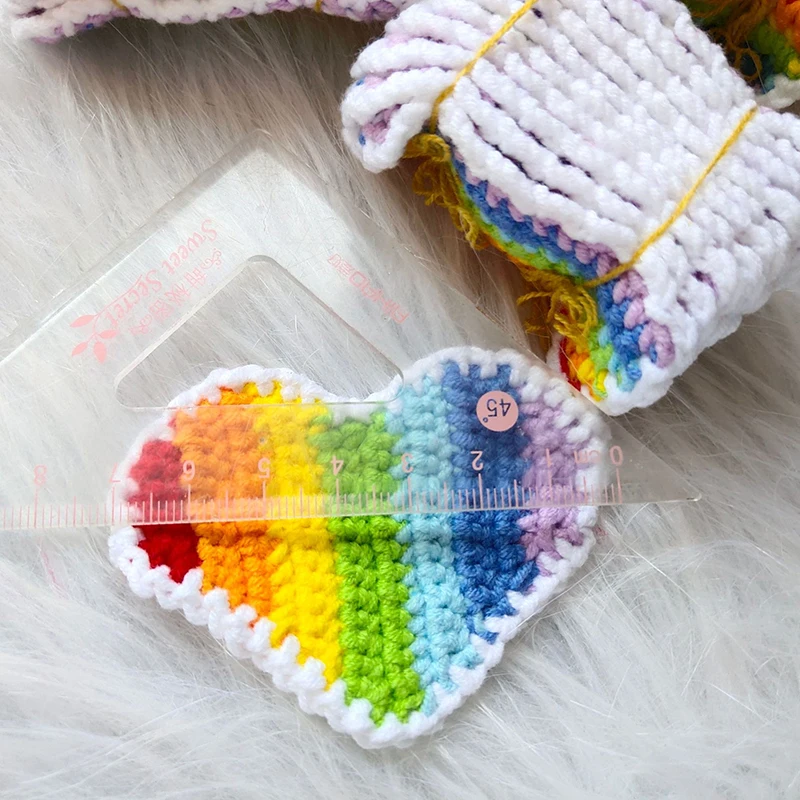 Rainbow Crochet Accessories, Crochet Crochet Decorations