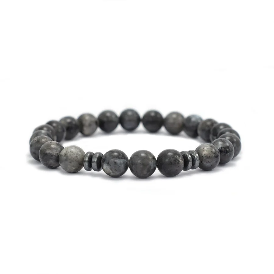Noter New Handmade Tiger Eyes Lava Hematite Stone Healing Bracelet Men Women 8 Colors Various Size Leisure Versatile Accessories - Image 6