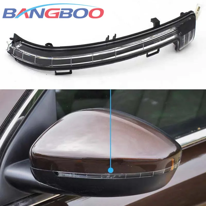

Car Rearview Rear View Side Mirror Turn Signal LED Light Repeater Lamp For Peugeot 408 308 308S