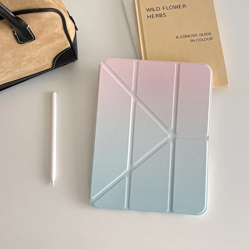 Clear Hard Transformer Cover Stand Case for Tablets