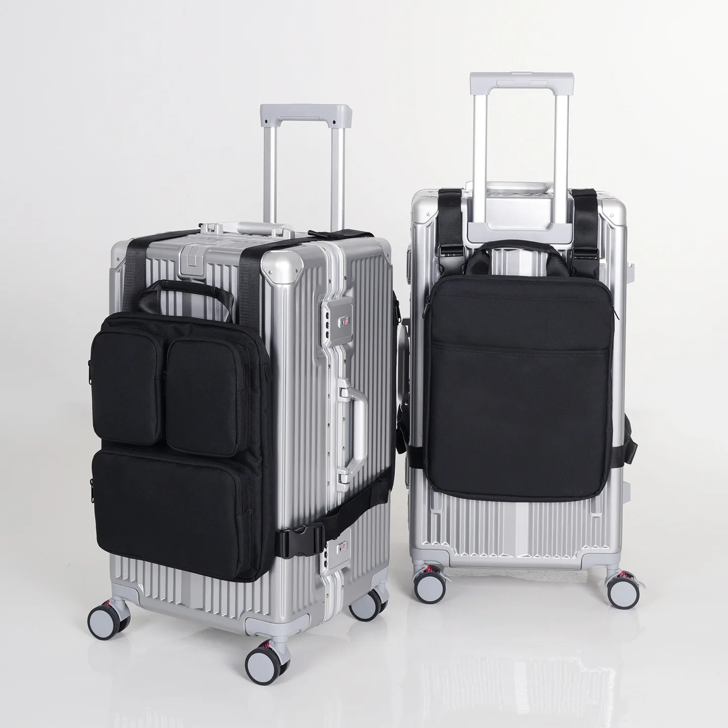 Borsa per computer Valigia Borsa da appendere Custodia da imbarco Borsa di stoccaggio di espansione Zaino leggero Valigia Gilet Zaino - immagine 5