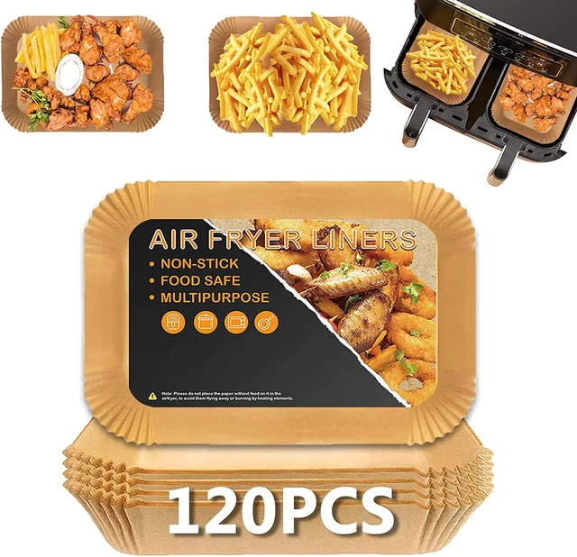 Air Fryer Liners Non-Stick Disposable For NINJA Foodi Dua Air Fryer  Accessories