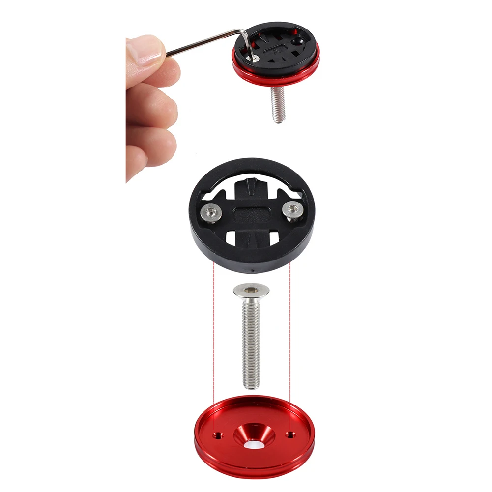 Pratico Supporto Per Bici Supporto Per Computer Per Bici Supporto Per Adattatore Computer Per Bici In Lega Di Alluminio Per Cat Eye Per Vigpsport