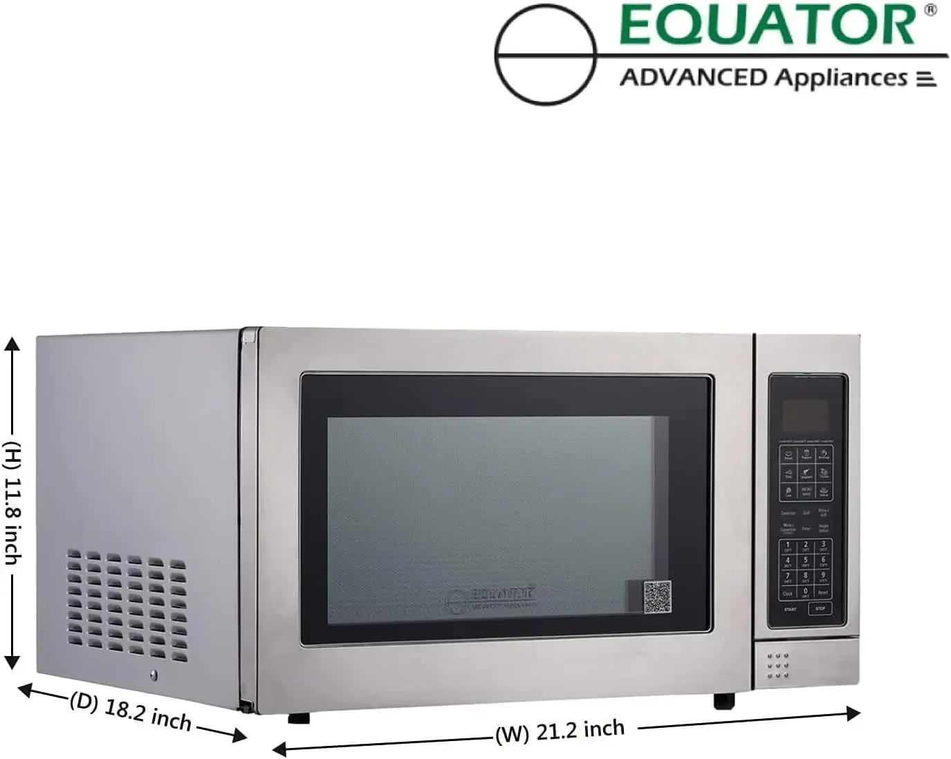 Hybrid Microwave+Convection Oven+Grill 1.2cf Stainless Freestanding SS 2