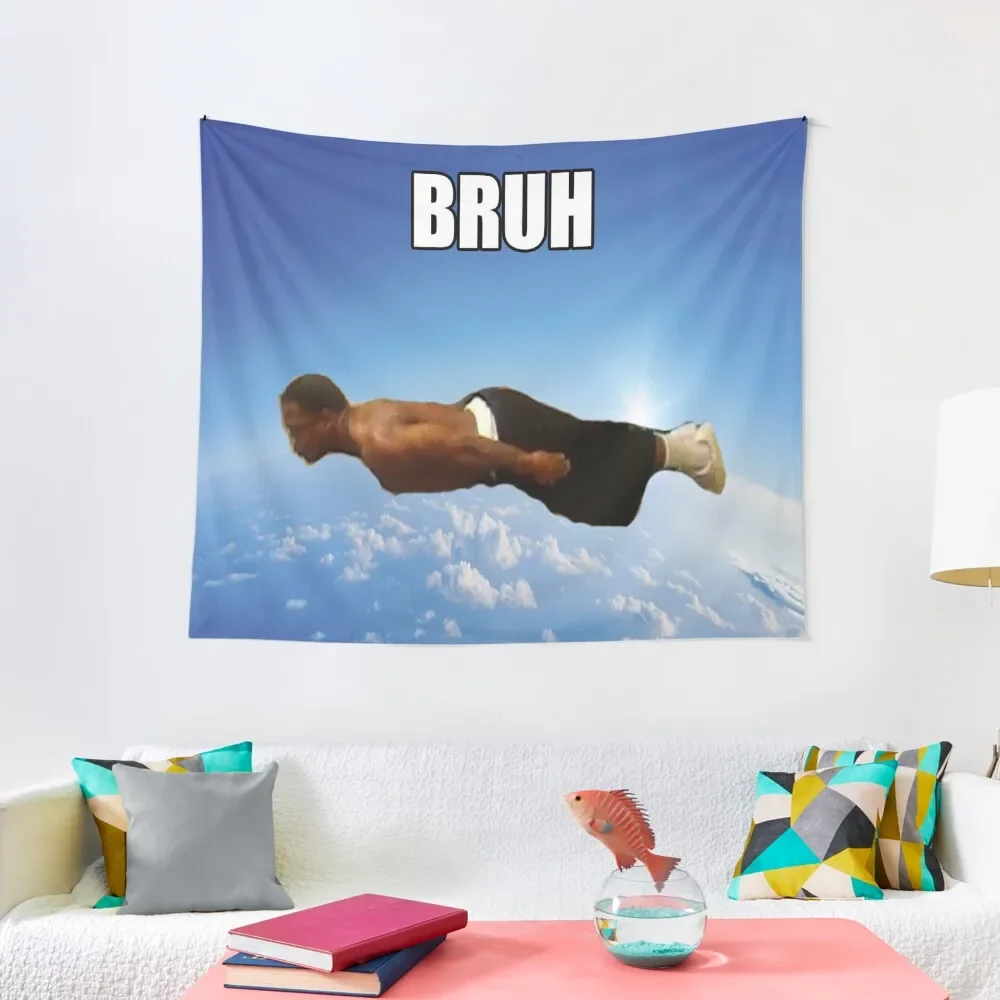 

bruh flying midget Tapestry Wall Carpet Room Decore Aesthetic Nordic Home Decor For Bedroom Tapestry