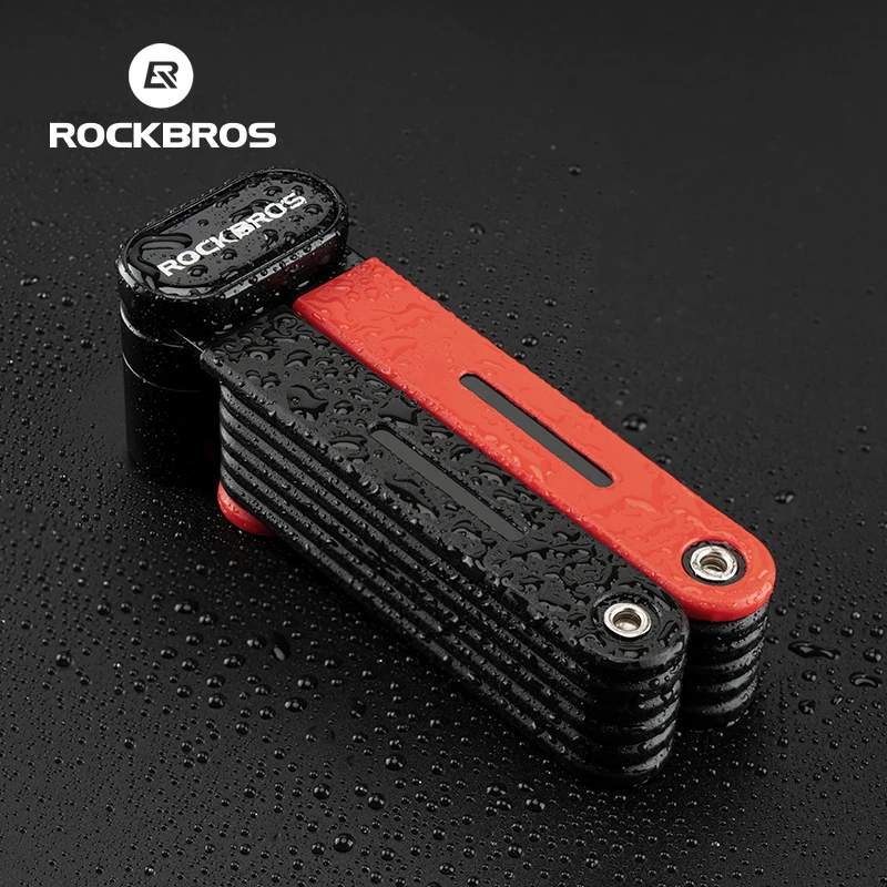 ROCKBROS WL0782 Bike Foldable Lock Anti-theft Security Chain Cable Padlock 120CM Lengthened Chain Lock MTB Road Portable Cycling Lock - Image 3