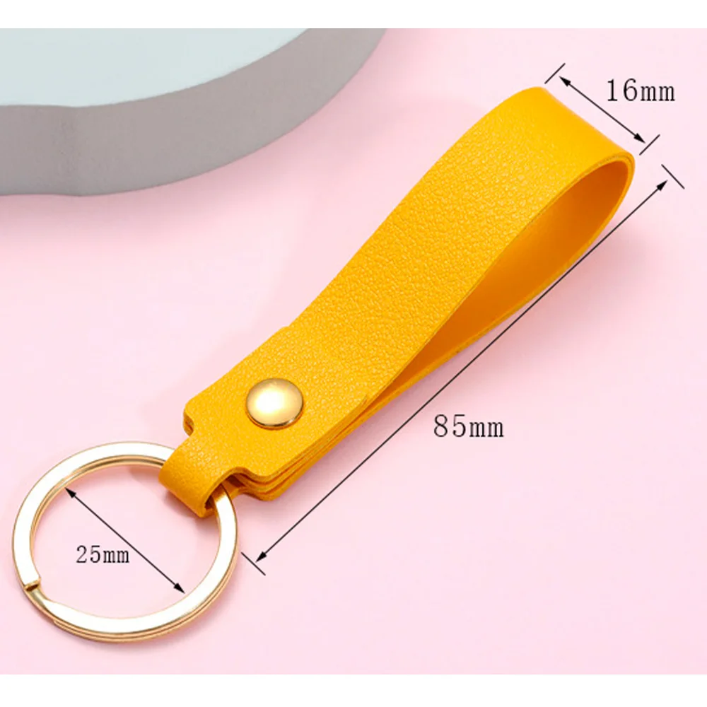 Ciondolo Borsa Moda Portachiavi In Pelle PU Con Agnello - Elegante E Colorato, Ideale Per Borse E Chiavi Portachiavi Colorato - Foto 10