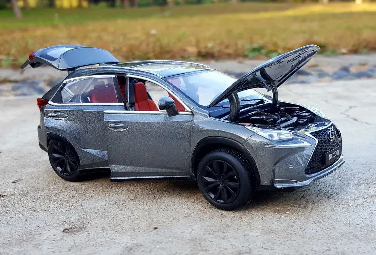 ZHRDWE Lexus LS500H Modellauto 1:32 Schwarz - Metall Legierung Mit Öffnenden Türen