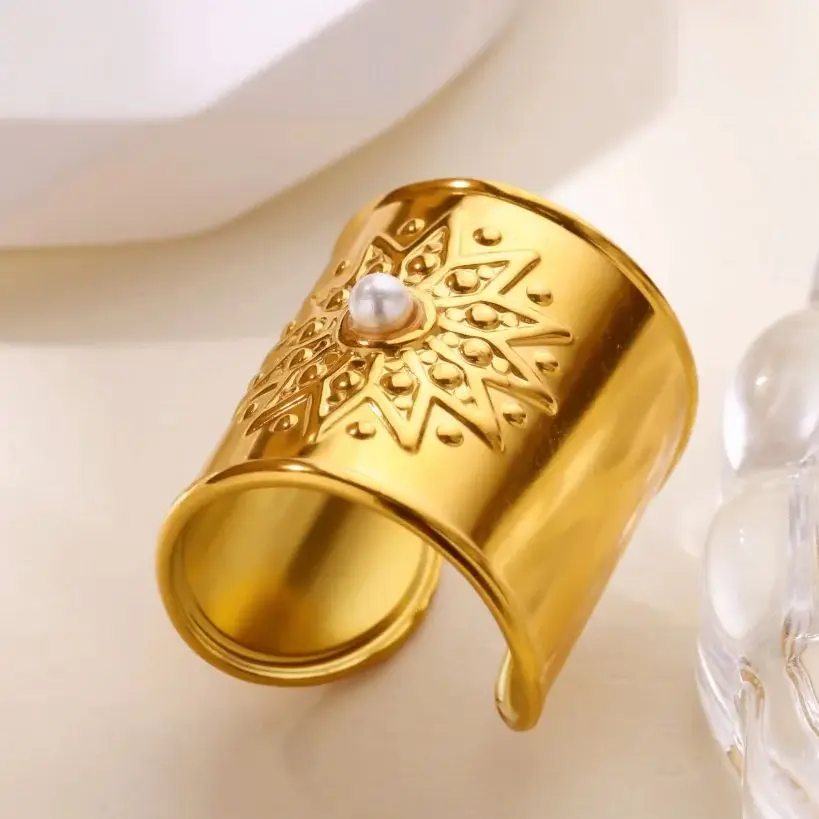 Stainless Steel Rings for Women Waterproof