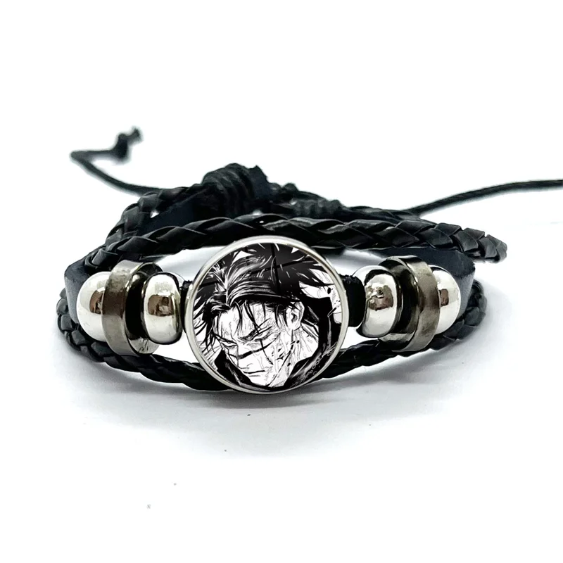 Hot Anime Jujutsu Kaisen Choso Suguru Geto Gojo Sukuna Bracelets Art Multilayer Braided Bracelets Bangles Handmade Jewelry Gifts bangle bracelet woven bracelets