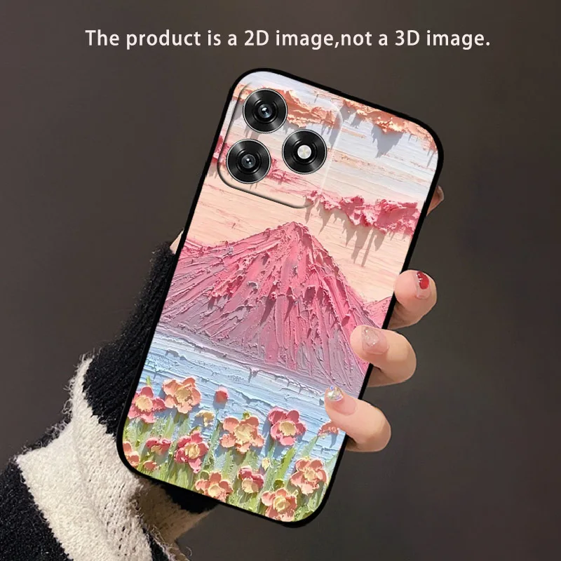 Fashionable Cute Soft Silicone TPU Back Cover Case