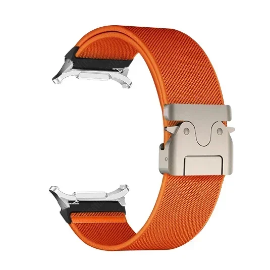 Braided Elastic Nylon Watchband - No-Gap Strap
