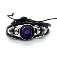KPOP ATEEZ THE WORLD EP.2 OUTLAW HONGJOONG JONGHO  Bracelets Art Multilayer Braided Bracelets Bangles Handmade Jewelry Gifts 2