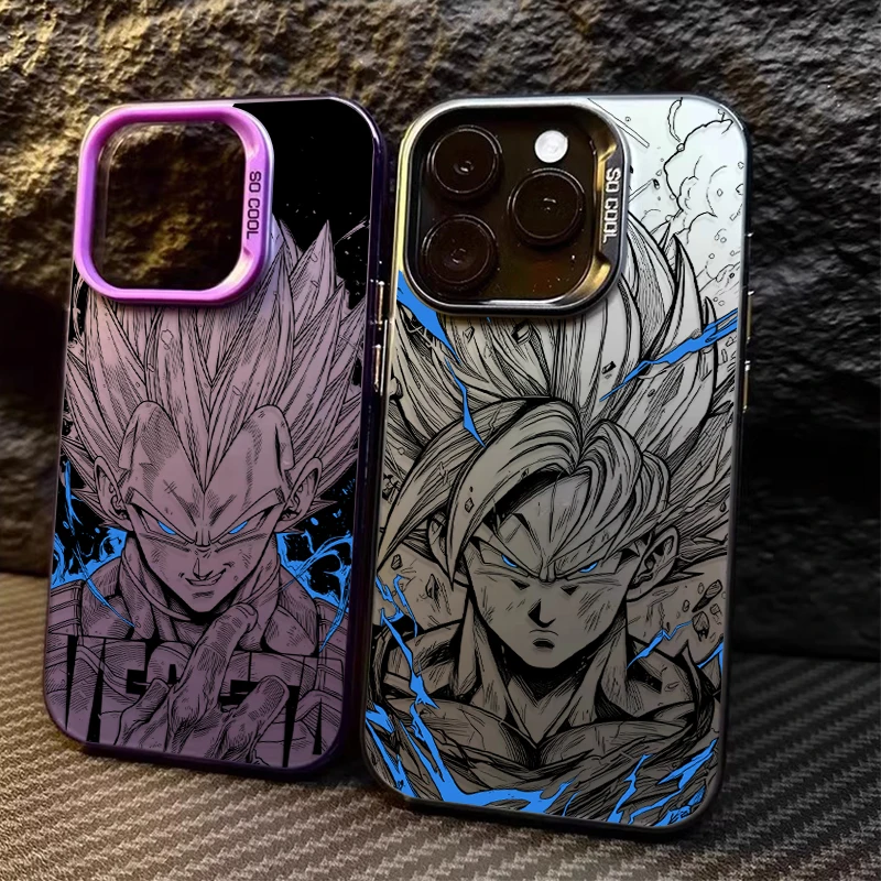 Minimalist Goku Vegeta Phone Case