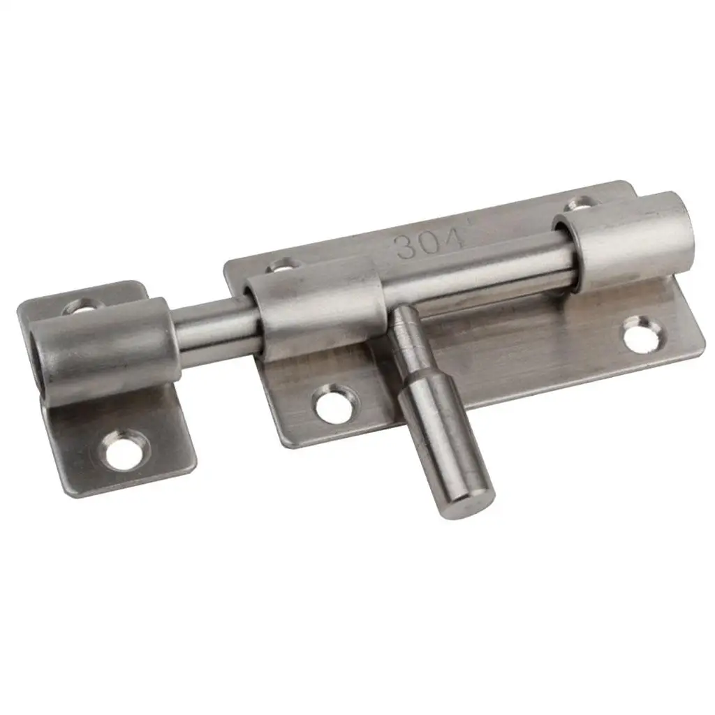 Door Latch Barrel Bolt Security Lock Clasp for Bedroom Bathroom Pet Cage