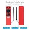 Silicone Protector Full Cover for TCL RC802V FMR1 FNR1 with Lanyard Portable Remote Controller All Protective Case Luminous Blue 2