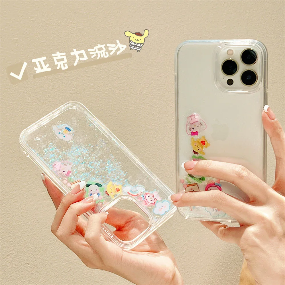 Cute Girl Kawaii Hello Kitty Sanrio Phone Case For iPhone 11 12 13