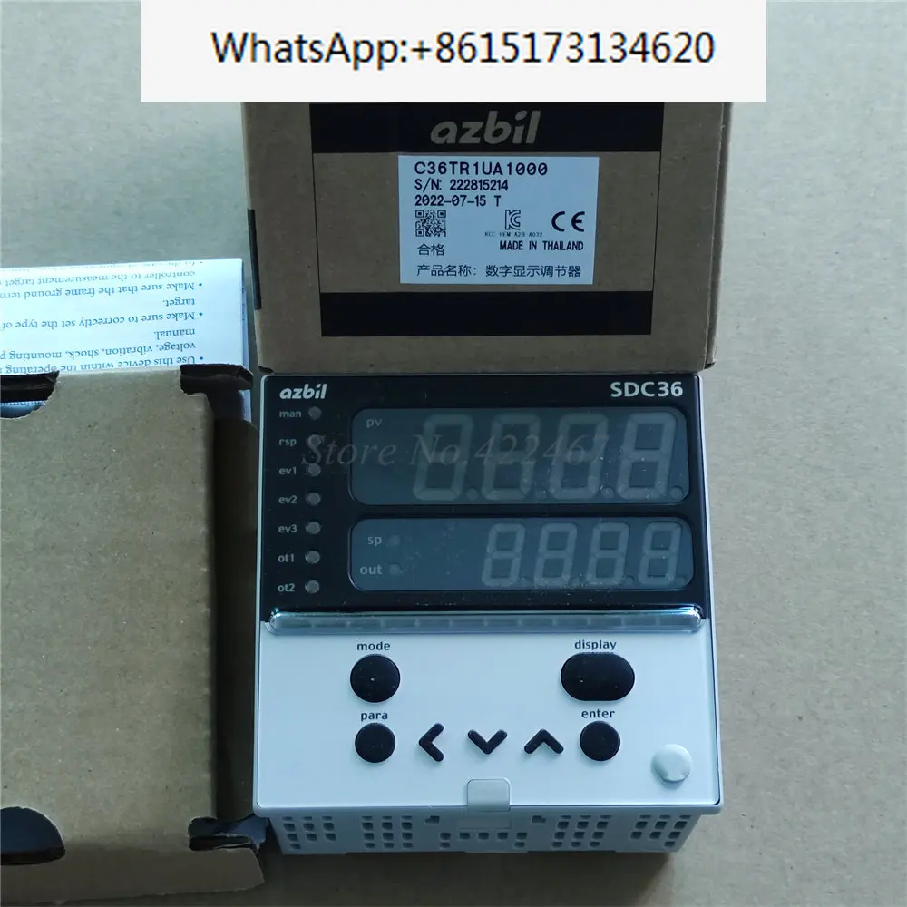 

Новый оригинальный регулятор температуры Azbil SDC36 C36TR1UA1000