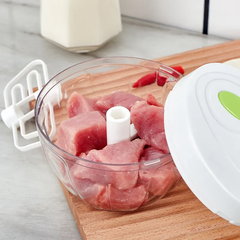 Portable Manual Meat Mincer Manual Meat Mincer Food Mince Blender Mince Fruit Vegetables Nuts meat grinder
