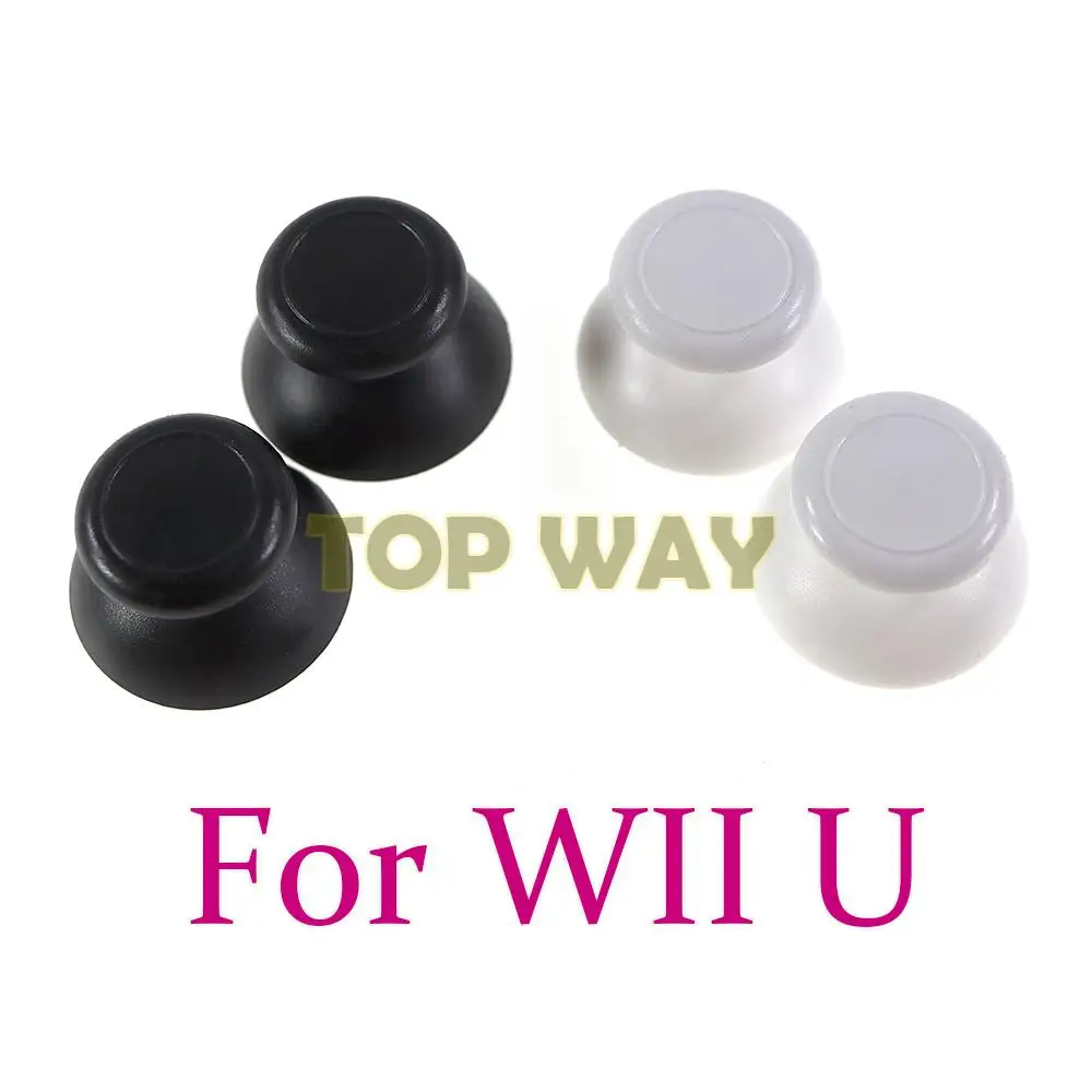 2 Pezzi Big Hole 3D Analog Cover Plastica Thumb Stick Rocker Joystick Grip Cap Shell Caps Per Wii U Wiiu Pro Controller