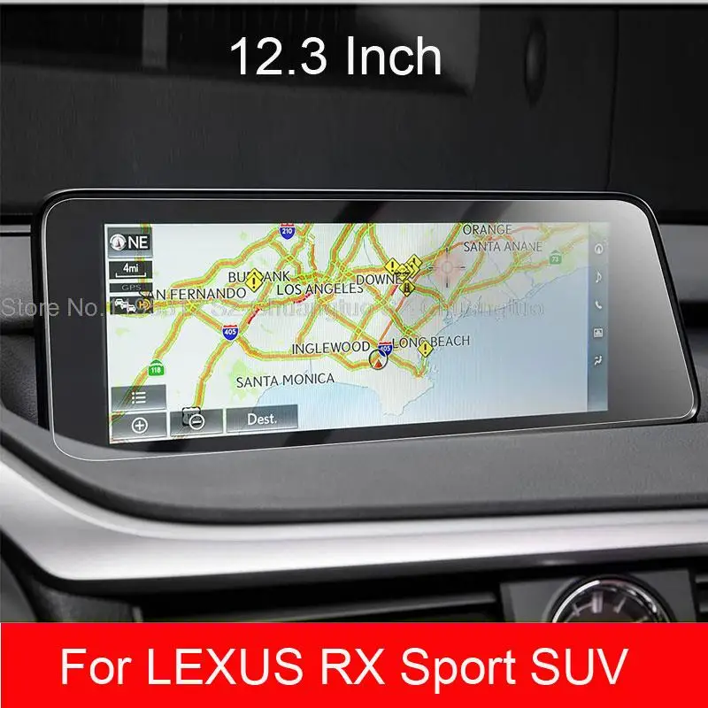 

Защитная пленка из закаленного стекла для Lexus RX Sport SUV 2016-2019, 12,3 дюйма, автомобильное радио, GPS-навигация, аксессуары для интерьера