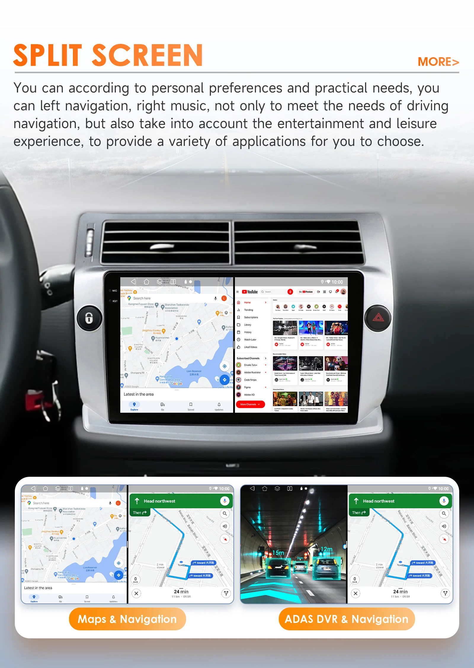 2Din Android13 Autoradio für Citroen C4 C-Triomphe C-Quatre 2004-2009 Auto-Multimedia-Player Intelligenter Bildschirm Autoradio Carplay – Detail 39