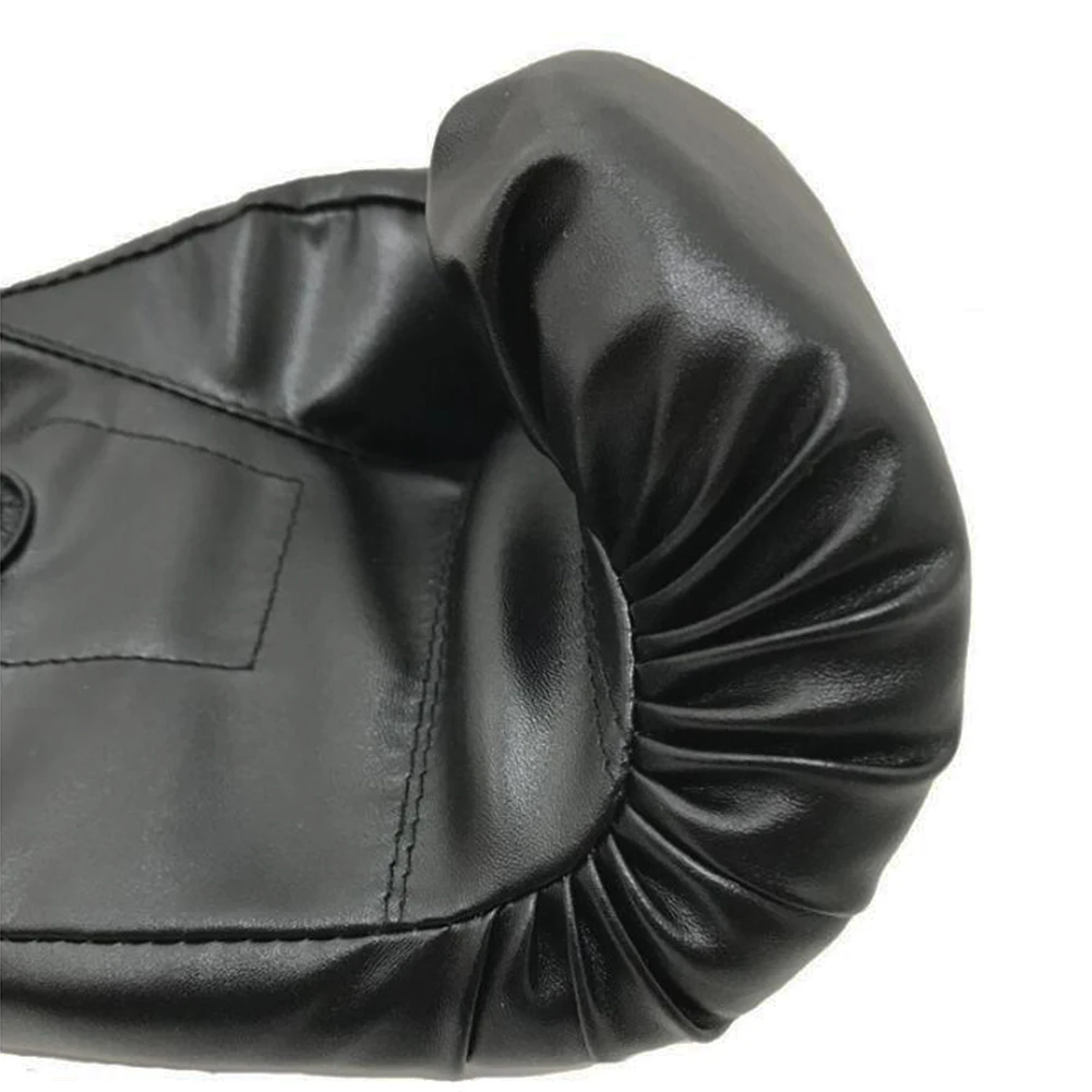 1 Pair Printing Thickened Kick Boxing Gloves Sanda Women Men Training Gloves