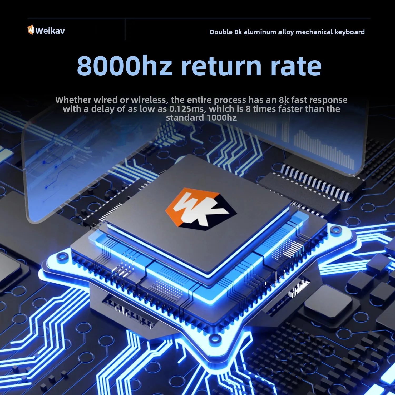 Weikav Nut75 키보드 Doul 8k 3모드 무선 블루투스 키보드 알루미늄 합금 CNC 10000mAh ARGB 게이머 키보드 사무용 액세서리