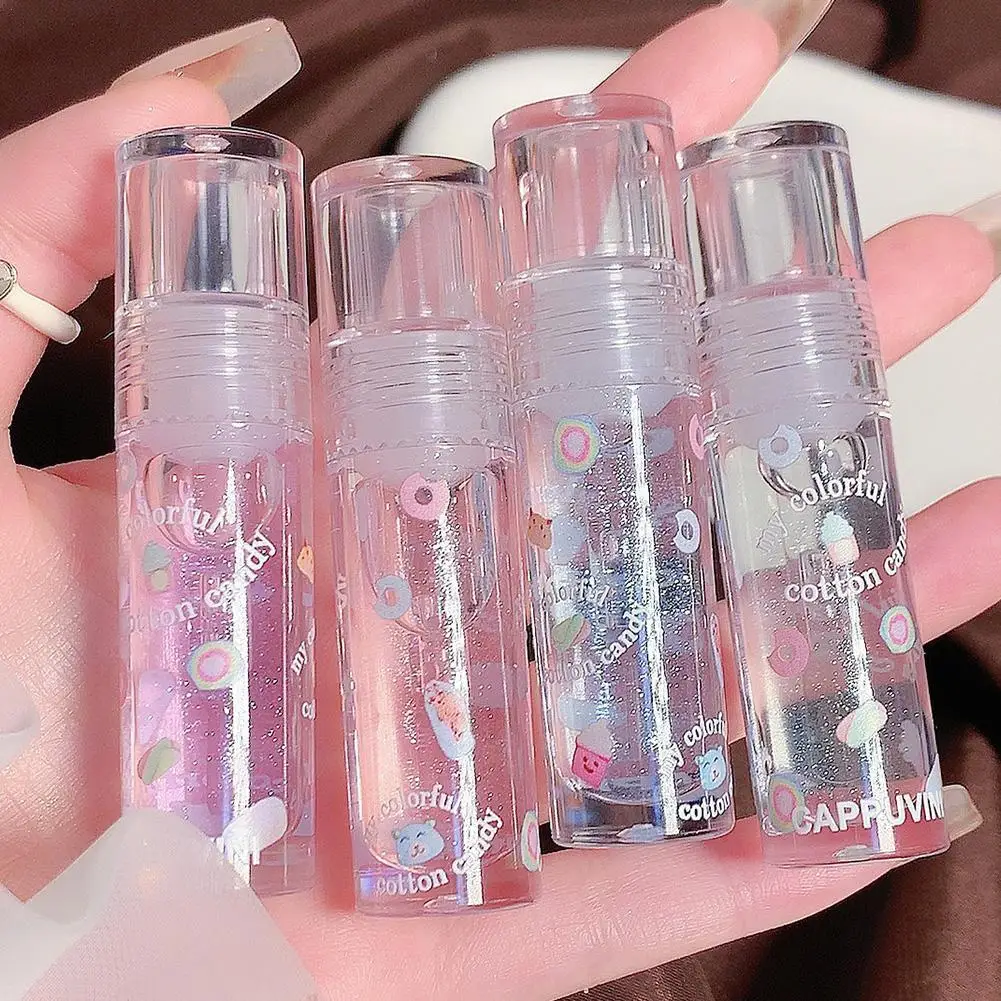 

1/3PC Watery Lip Oil Transparent Lip Balm Lip Glaze Colorless Moisturizing Lip Gloss Natural Lipgloss Lasting Makeup Cosmetics