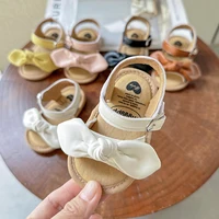 Toddler Girls Sandals Hollow Out Flat Shoes With Love Decor Soft Sole Shoes For Summer 2