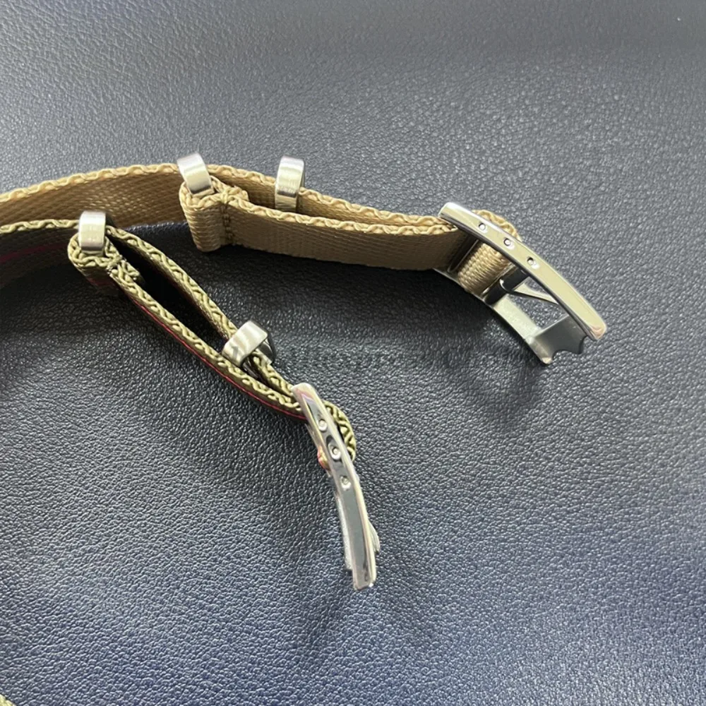 Premium-Nylon-Uhrenarmband für Tudor-Armee, Militär-Canvas-Armband, 20 mm, 22 mm, Stoffarmband für Seiko für Omega, Herren und Damen – Detail 2
