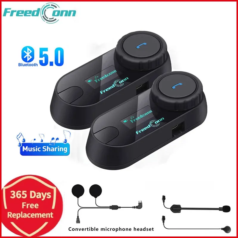FreedConn-Bluetooth-Helmet-Headset-TCOM-SC-Motorcycle-Intercom-Wireless ...