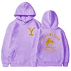 Classic Fashion Yellowstone Dutton Ranch Printed Hoodies for Men and Women Buttoned Hoodied Jersey Sweatshirt Tops 4