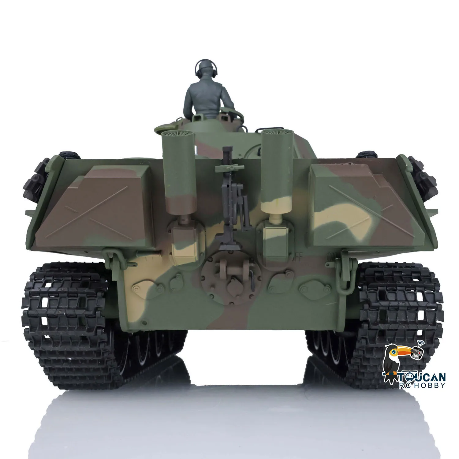 2.4G Heng Long 1/16 스케일 RC 탱크 7.0 플라스틱 3879 독일 팬더 G RTR 모델 선물용TH17485-SMT4