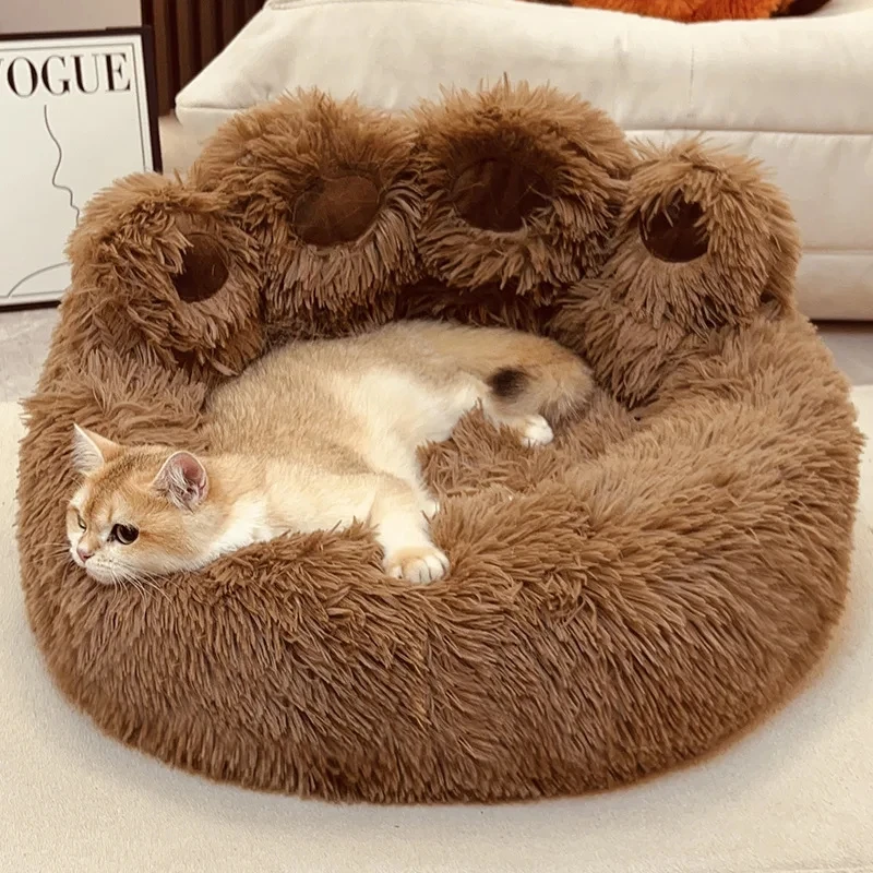 

Dog Sofa Beds for Small Dogs Warm Accessories Large Dog Bed Mat Pets Kennel Washable Plush Medium Basket Puppy Cats Supplies