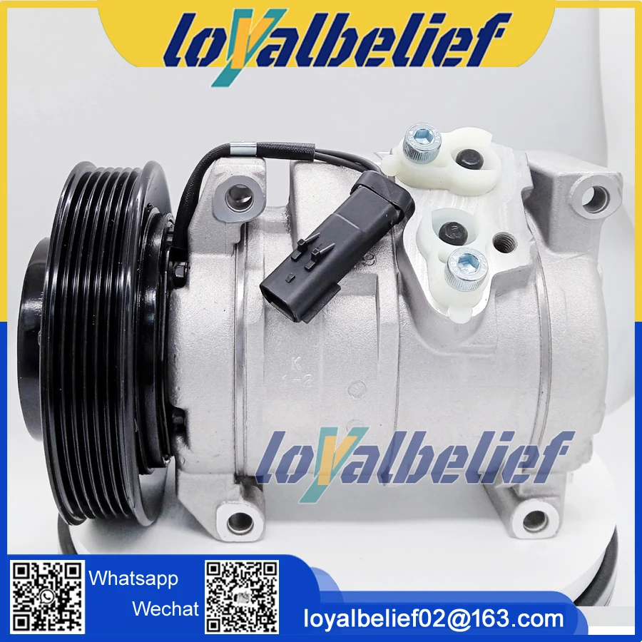 

Компрессор кондиционера 10S20C для Chrysler Voyager Dodge Caravan 2.4L 5005410AA 5005410AC 5005410AD 5005498AD 4472203442 447220-5312
