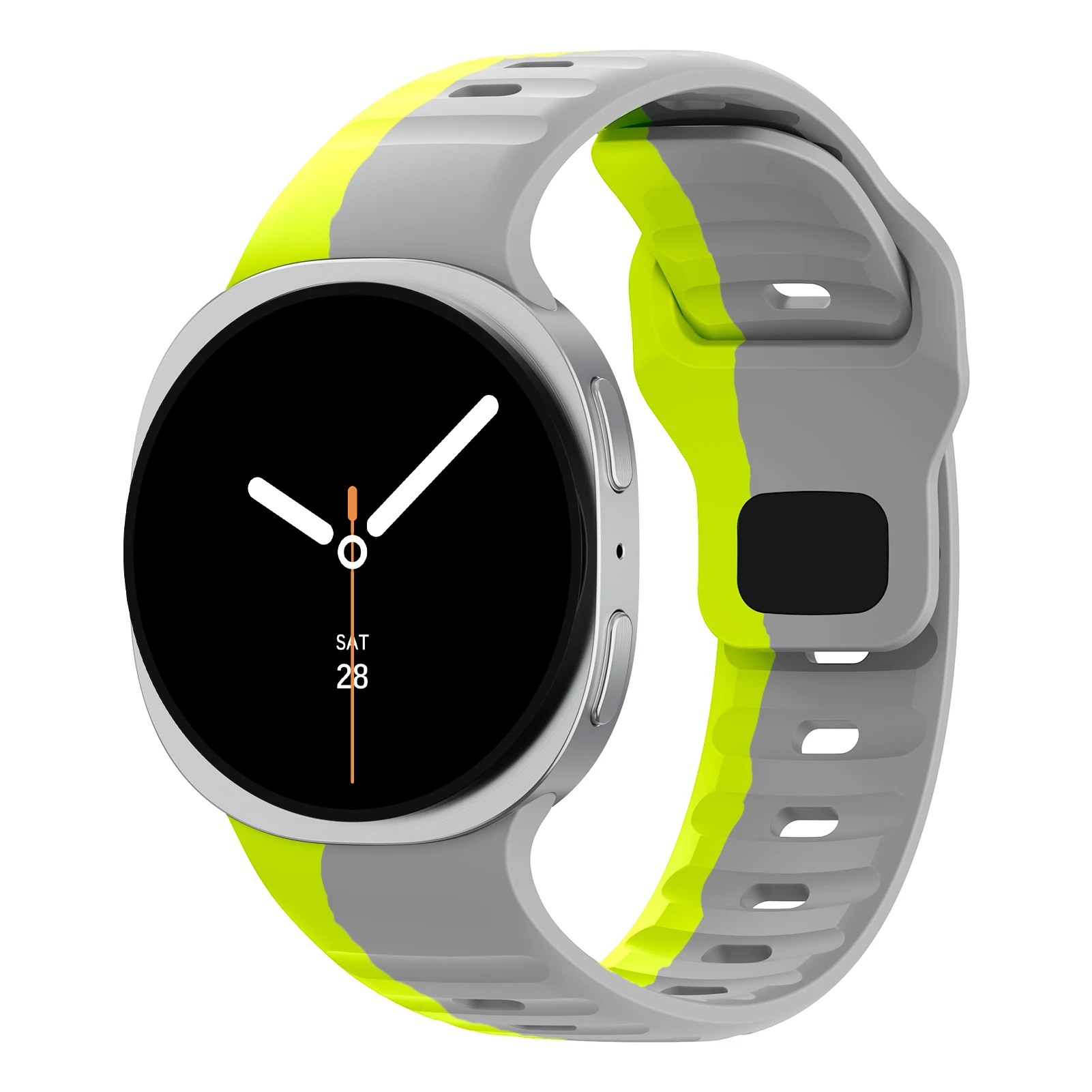 Rugged Silicone Sport Band - Enhanced Strap